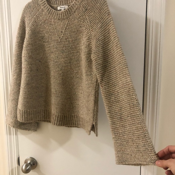 Madewell Chunky Knit Raglan Sweater - Picture 4 of 5